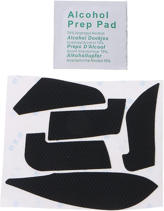 MX Master 3 Mouse Grip Tape Full Set Black Anti Slip Gaming Accessory - Image 1